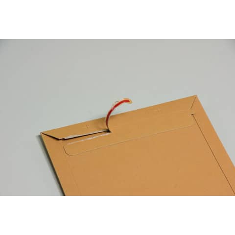 Buste a sacco in cartoncino teso avana Cart Pack Bong formato A5, DVD conf. 200 pz - 543101